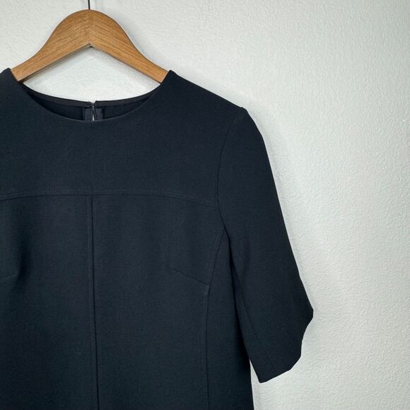 Lela Rose Black Blouse 8 Pockets Classic Capsule Luxury - Picture 3 of 12